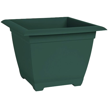 Dayton Ocean 11 In. H X 15 In. W X 15 In. D Resin Planter Box Turtle Green